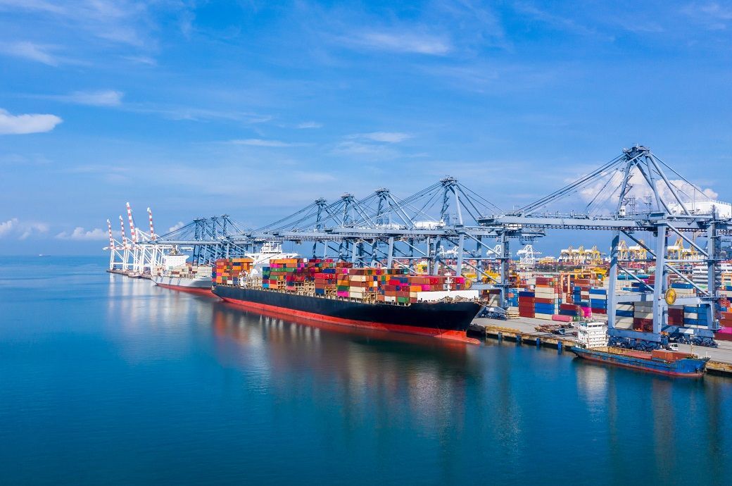 SG Global operations — industrial harbour