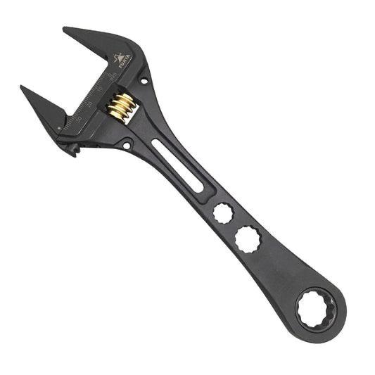 Wide-Jaw Adjustable Spanner